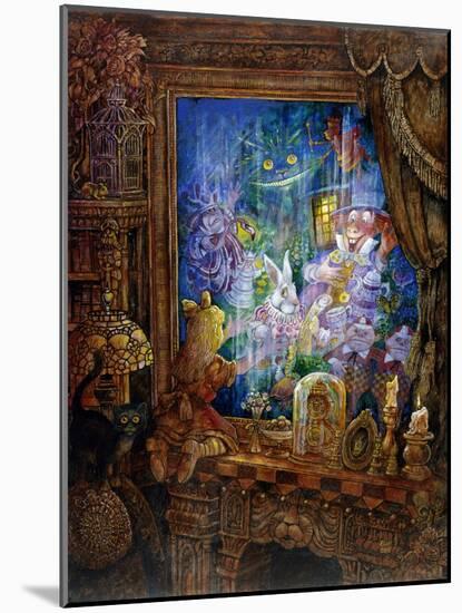 Through the Looking Glass-Bill Bell-Mounted Giclee Print