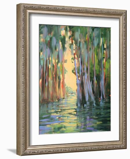 Through the Marsh I-Jane Slivka-Framed Art Print