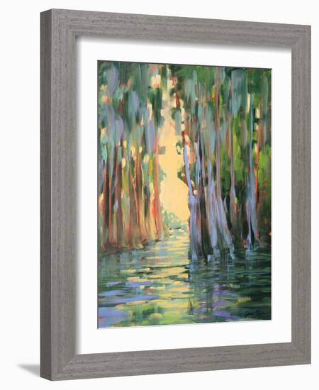 Through the Marsh I-Jane Slivka-Framed Art Print