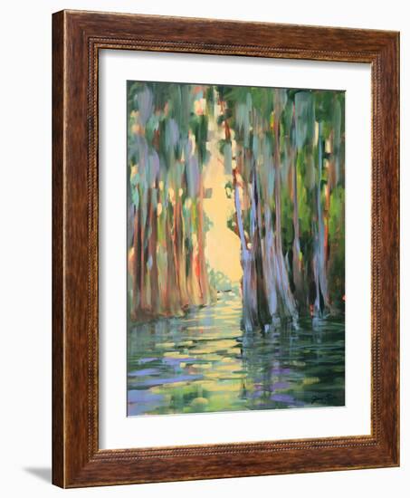 Through the Marsh I-Jane Slivka-Framed Art Print