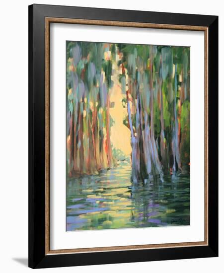 Through the Marsh I-Jane Slivka-Framed Art Print