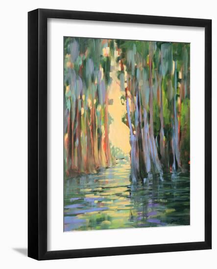 Through the Marsh I-Jane Slivka-Framed Art Print