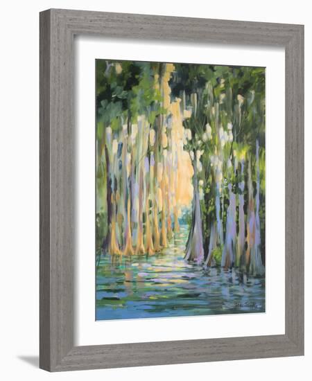 Through the Marsh II-Jane Slivka-Framed Art Print