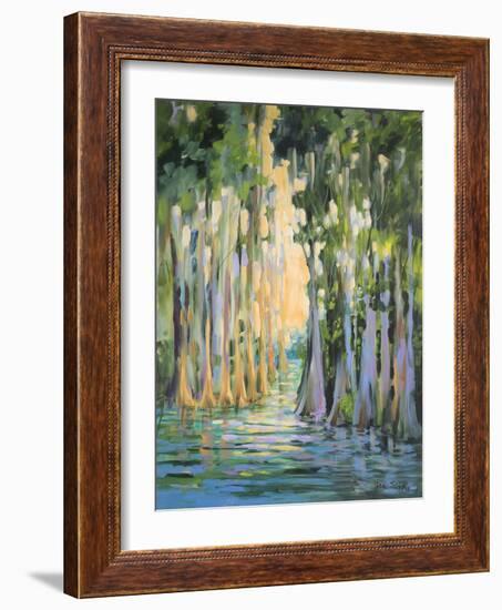 Through the Marsh II-Jane Slivka-Framed Art Print