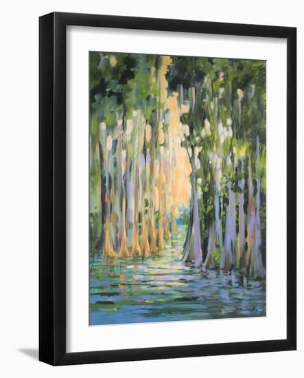 Through the Marsh II-Jane Slivka-Framed Art Print