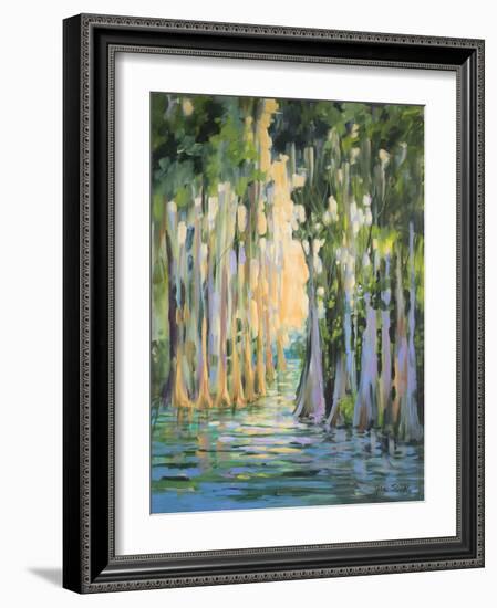 Through the Marsh II-Jane Slivka-Framed Art Print