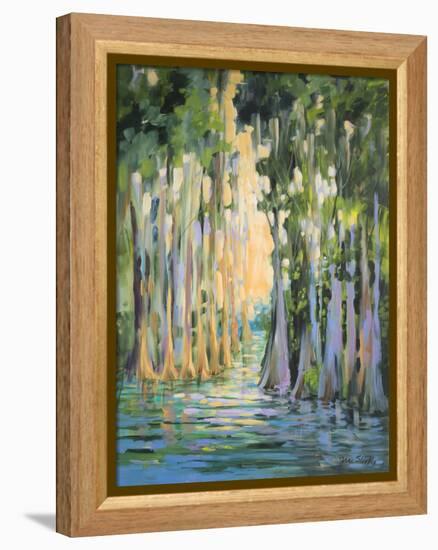 Through the Marsh II-Jane Slivka-Framed Stretched Canvas