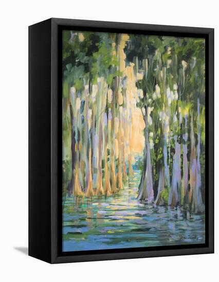 Through the Marsh II-Jane Slivka-Framed Stretched Canvas