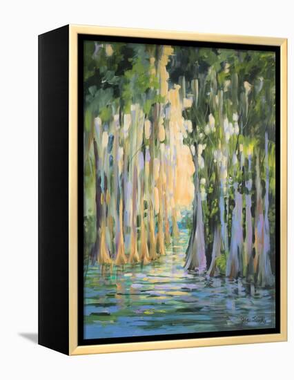 Through the Marsh II-Jane Slivka-Framed Stretched Canvas