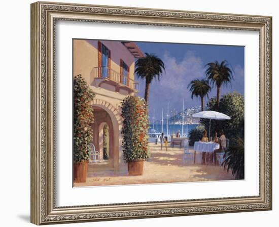 Through the Palms-David Short-Framed Giclee Print