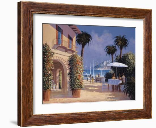 Through the Palms-David Short-Framed Giclee Print