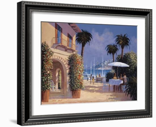 Through the Palms-David Short-Framed Giclee Print