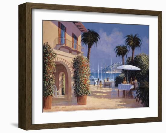 Through the Palms-David Short-Framed Giclee Print