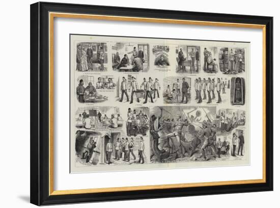 Through the Ranks to a Commission-null-Framed Giclee Print