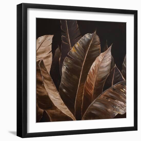 Through the Sepia Leaves I-Patricia Pinto-Framed Premium Giclee Print