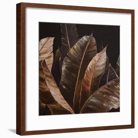 Through the Sepia Leaves I-Patricia Pinto-Framed Premium Giclee Print