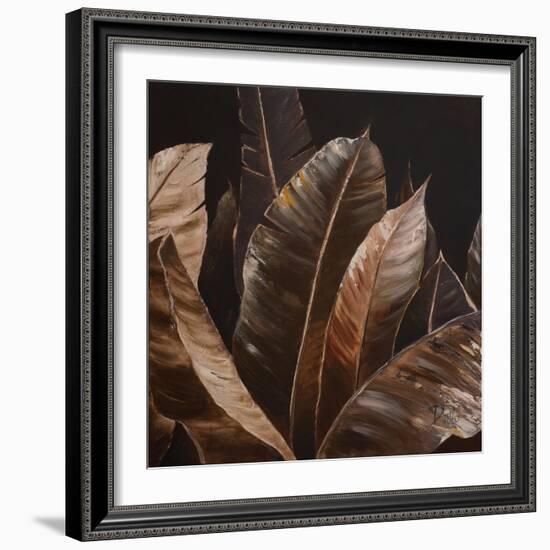 Through the Sepia Leaves I-Patricia Pinto-Framed Premium Giclee Print