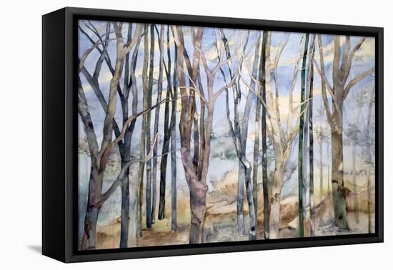 Through the Trees-Sharon Pitts-Framed Premier Image Canvas