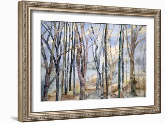 Through the Trees-Sharon Pitts-Framed Giclee Print