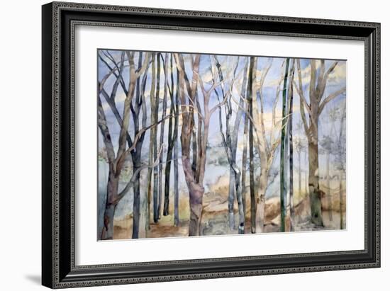 Through the Trees-Sharon Pitts-Framed Giclee Print