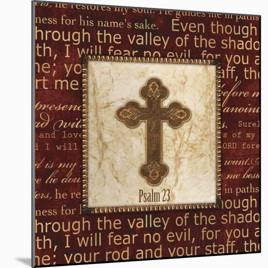 Through the Valley-Artique Studio-Mounted Art Print