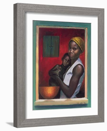 Through the Window, 1992-Tilly Willis-Framed Giclee Print