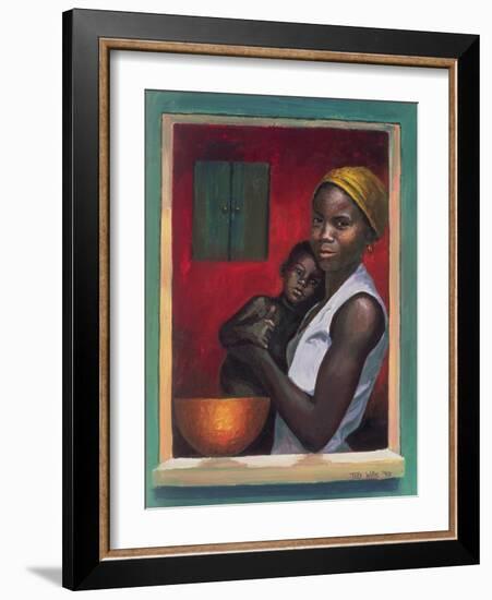 Through the Window, 1992-Tilly Willis-Framed Giclee Print