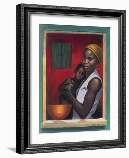 Through the Window, 1992-Tilly Willis-Framed Giclee Print