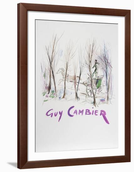 Through the Woods-Guy Cambier-Framed Collectable Print