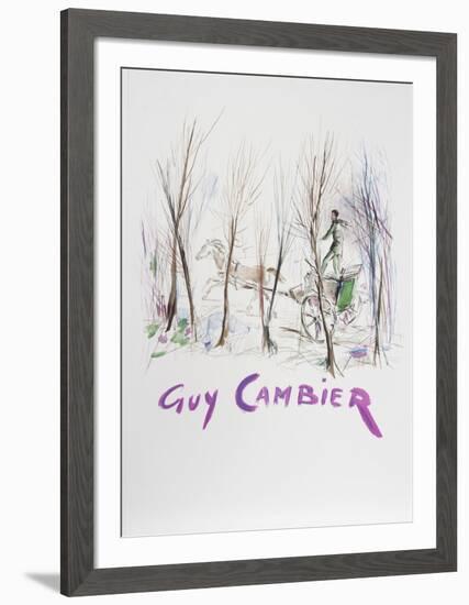 Through the Woods-Guy Cambier-Framed Collectable Print