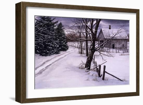 Through the Woods-John Morrow-Framed Giclee Print