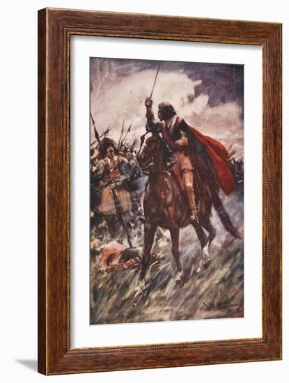 Through their Ranks Rode Wallenstein-Arthur C. Michael-Framed Giclee Print