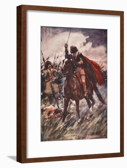 Through their Ranks Rode Wallenstein-Arthur C. Michael-Framed Giclee Print