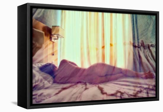 Through Tulle-Zachar Rise-Framed Premier Image Canvas