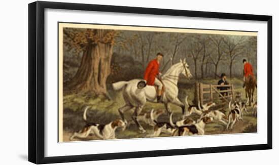 Throwing In-E.A.S. Douglas-Framed Art Print