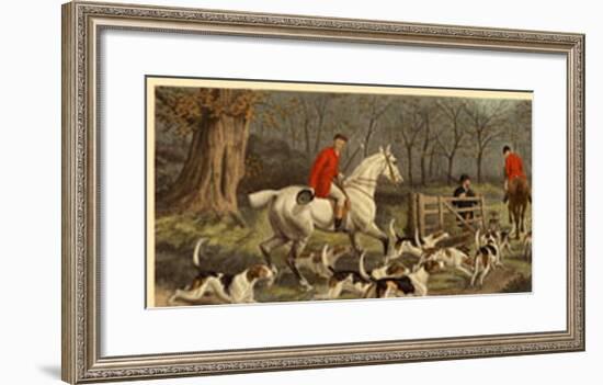 Throwing In-E.A.S. Douglas-Framed Art Print