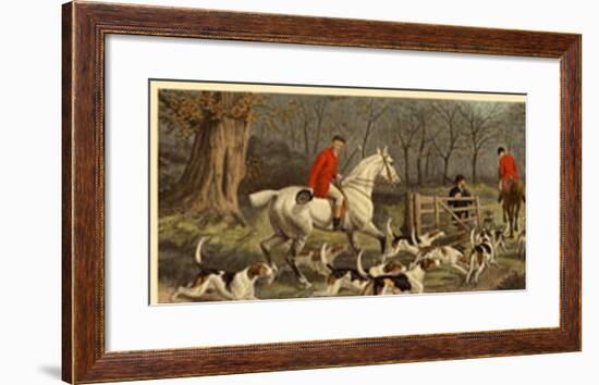 Throwing In-E.A.S. Douglas-Framed Art Print