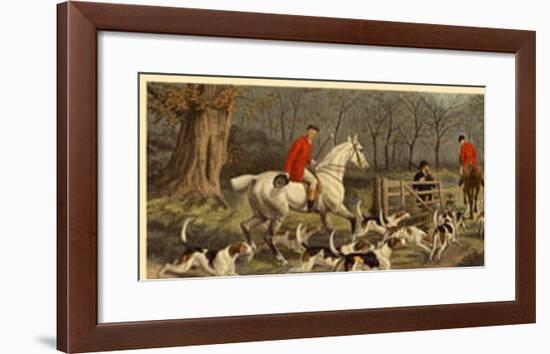 Throwing In-E.A.S. Douglas-Framed Art Print