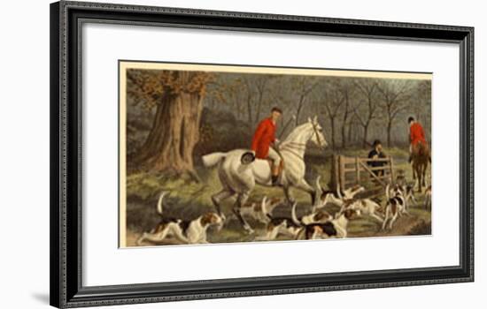 Throwing In-E.A.S. Douglas-Framed Art Print