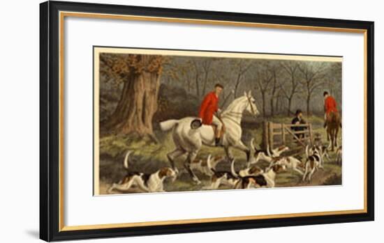 Throwing In-E.A.S. Douglas-Framed Art Print