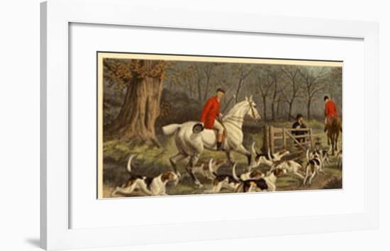 Throwing In-E.A.S. Douglas-Framed Art Print