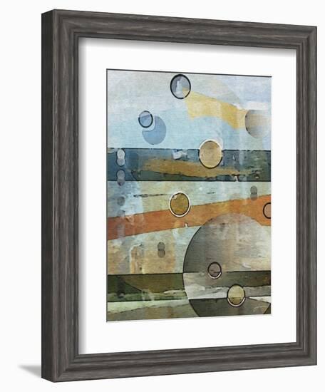 Thru the Atmosphere I-James Burghardt-Framed Art Print