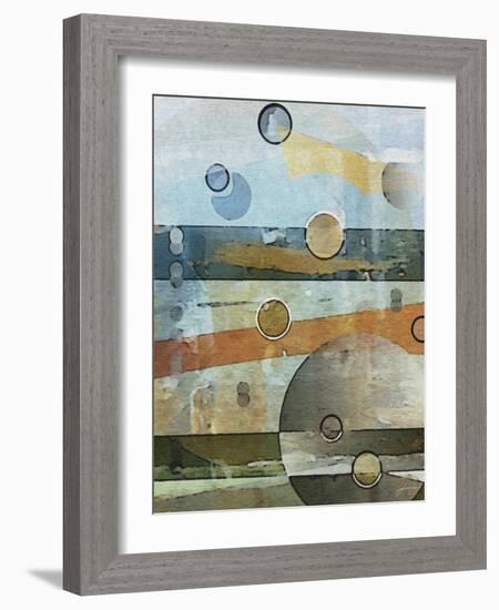 Thru the Atmosphere I-James Burghardt-Framed Art Print