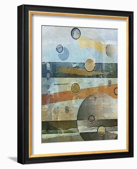 Thru the Atmosphere I-James Burghardt-Framed Art Print