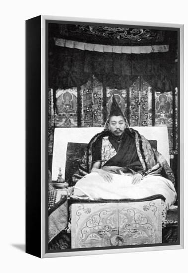 Thubten Gyatso (1876-193), the 13th Dalai Lama of Tibet, C1910-null-Framed Premier Image Canvas