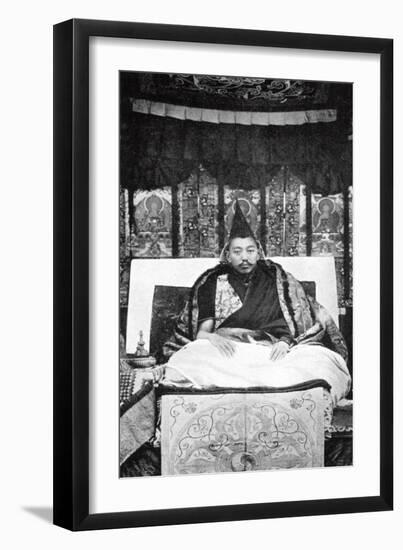 Thubten Gyatso (1876-193), the 13th Dalai Lama of Tibet, C1910-null-Framed Giclee Print