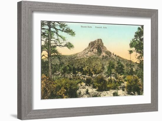 Thumb Butte, Prescott, Arizona-null-Framed Art Print