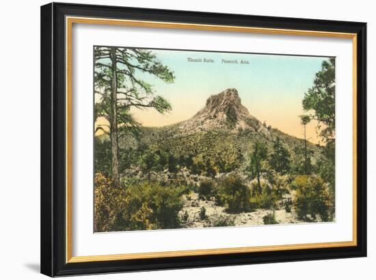 Thumb Butte, Prescott, Arizona-null-Framed Art Print