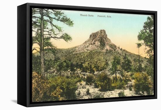 Thumb Butte, Prescott, Arizona-null-Framed Stretched Canvas