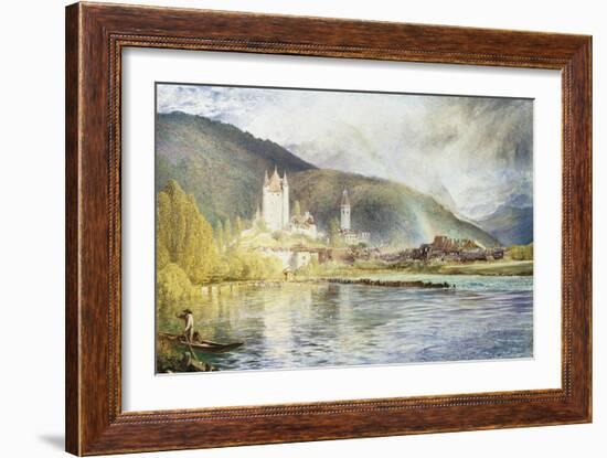 Thun, Switzerland-Alfred William Hunt-Framed Giclee Print